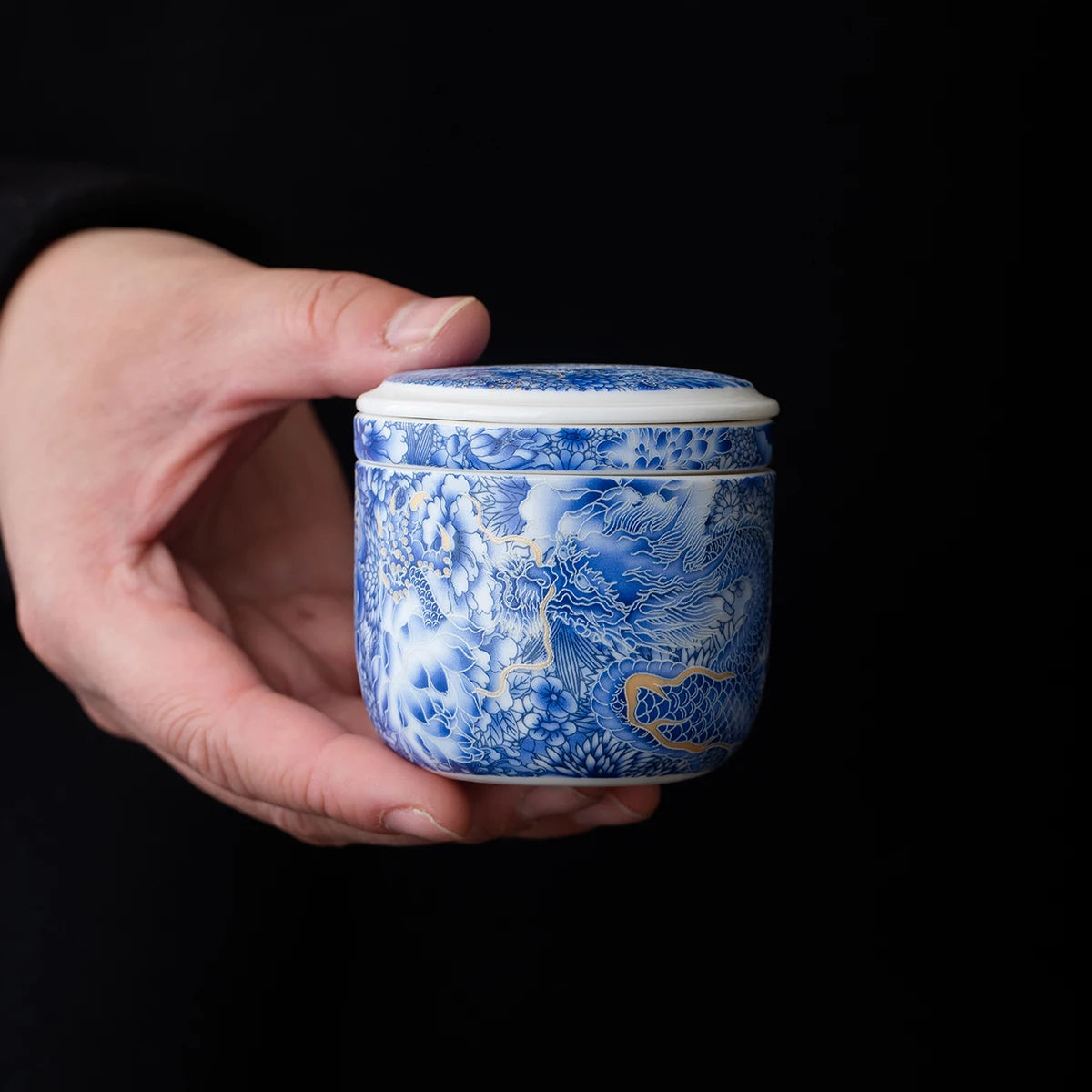 Mini Handmade Ceramic Teapot Single-Person Small Teapot with Storage Bag Portable Kung Fu Tea Set for Outdoor Camping Gift Quake