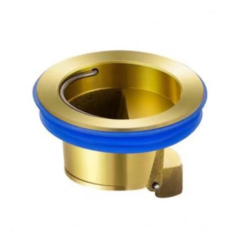 Toilet Copper Floor Drain Core Anti Odor and Insect Repellent Device Springboard Gravity Self Sealing Core Directly Plugged Quake Coppery