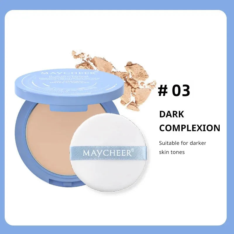 Silky Oil-Control Soft Powder Natural Long-Lasting Makeup Setting Concealer Waterproof Antioxidant Beauty Makeup Finishing Powde Quake