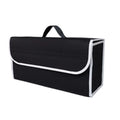 Dark Gray Car Felt Storage Box Enlarged Thickened Soft Felt Design Universal Foldable High Quality Trunk Organizer Quake black