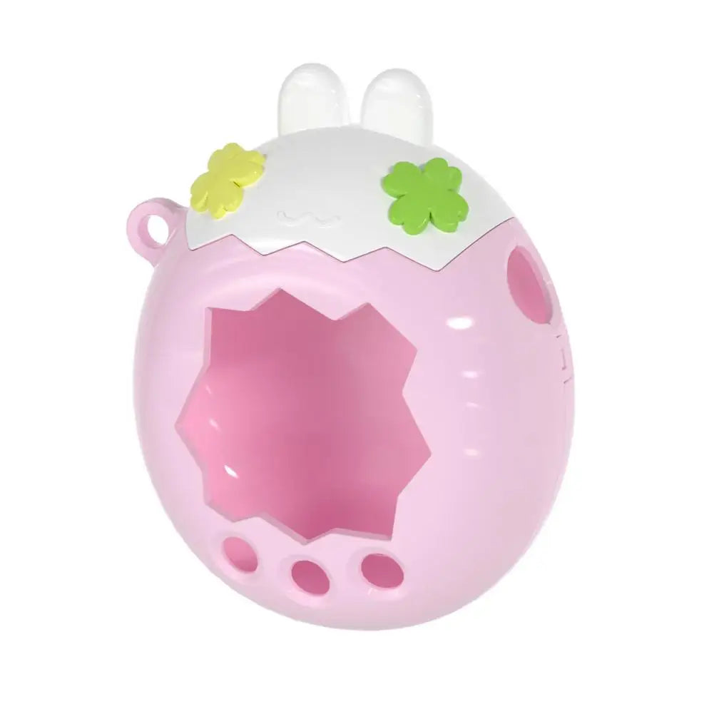 For Tamagotchi Paradise Case Flexible Silicone Splash Resistant Protective Shell Bunny Ears Flower Clover Cute Accessory Quake C