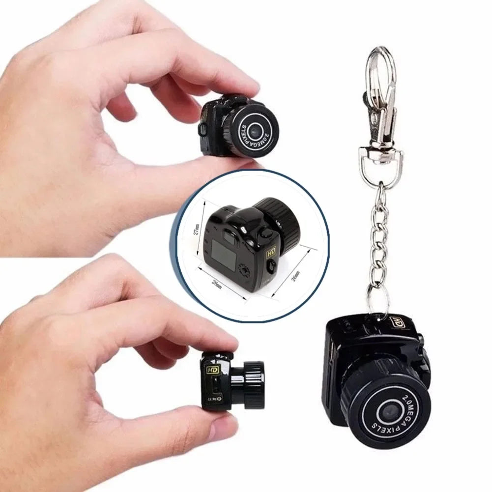 Y2000 Mini Camera Portable Audio Video Recorder Ultra Small Body Camera Sport DV DVR Security Protection Surveillance Camcorder Quake