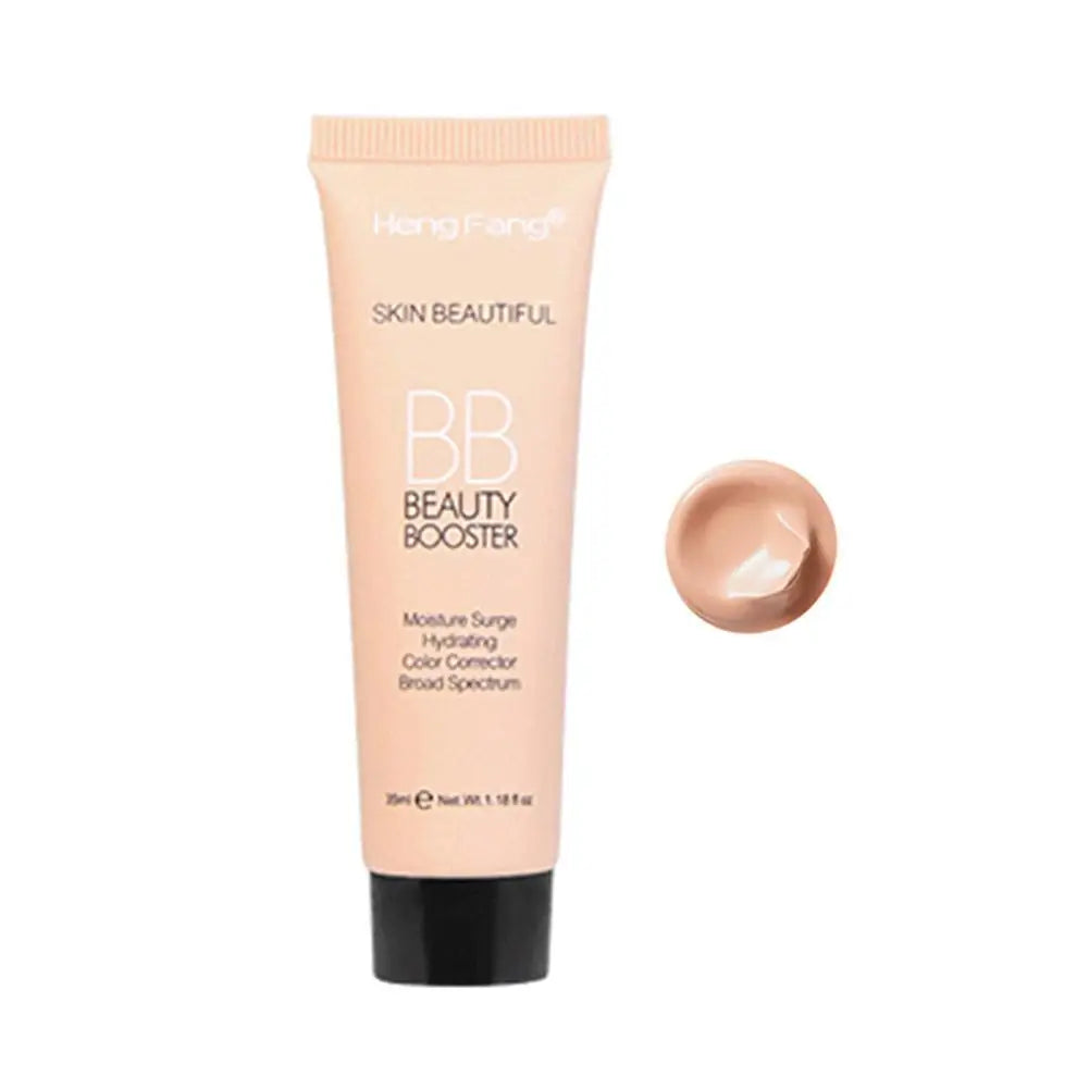 Natural Hydrating BB Cream Full-Coverage Foundation & Concealer, Color Correcting Tinted Moisturizer Cream Even Skin Tone Makeup Quake 03 light skin color