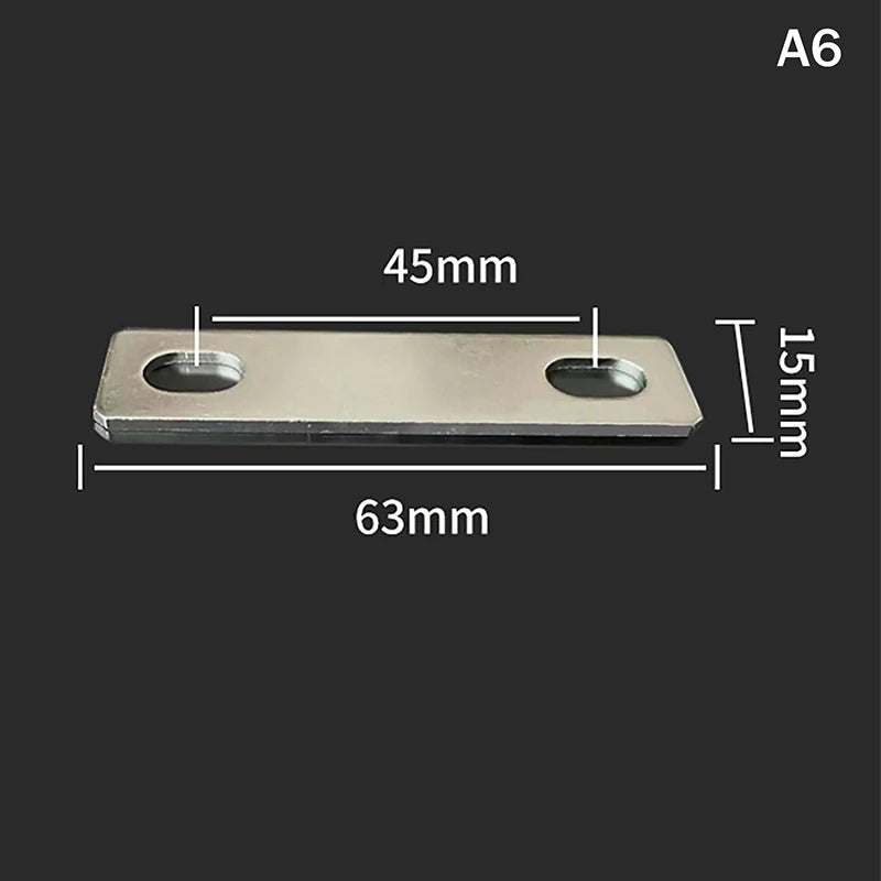 1Pc Lifepo4 Battery Copper Nickel Plate Busbars For 3.2V 260Ah 280Ah 300Ah 310Ah 320Ah Lithium Iron Phosphate Battery Connector Quake A6