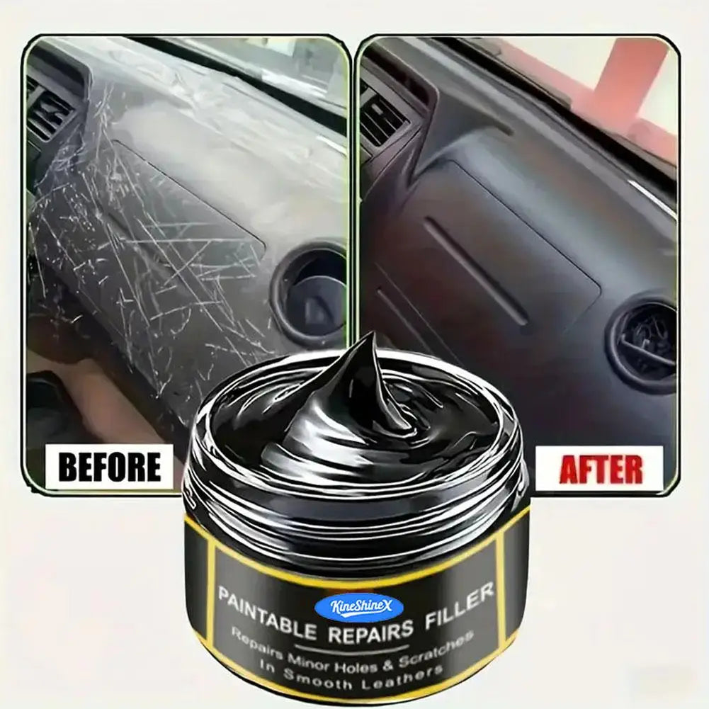 Magical Car Interior Restorer Wax Glossy Surface Repair Agent for Scratched Plastic Leather Filling Paste Car Maintenance Essent Quake