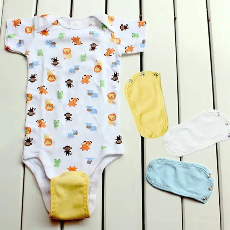 Set New Lovely Baby Romper Partner Super Utility Body 4PcsSuit Jumpsuit Romper Soft Jumpsuit Bodysuit Lengthen Extender Quake