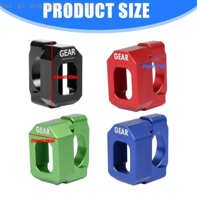 Universal Motorcycle Gear Position Mounting Bracket 120 Degree Tilt Adjustment Anti Slip Bolts No Wiring Modification H8WE Quake