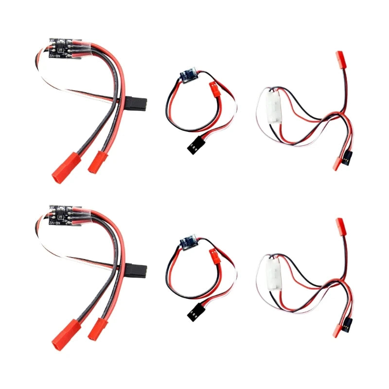 Remote Control Switches Cable Inline Power Harness for Drones and Camera Accessory Wiring, Copper Conductor, 2 Pack K1KF Quake