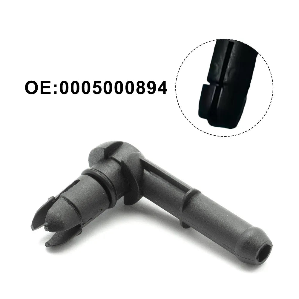 Black Plastic Radiator Fitting Flange For Mercedes E-Klasse W124 W126 R107 R129 Engine Cooling System Repair Part 0005000894 Quake Item