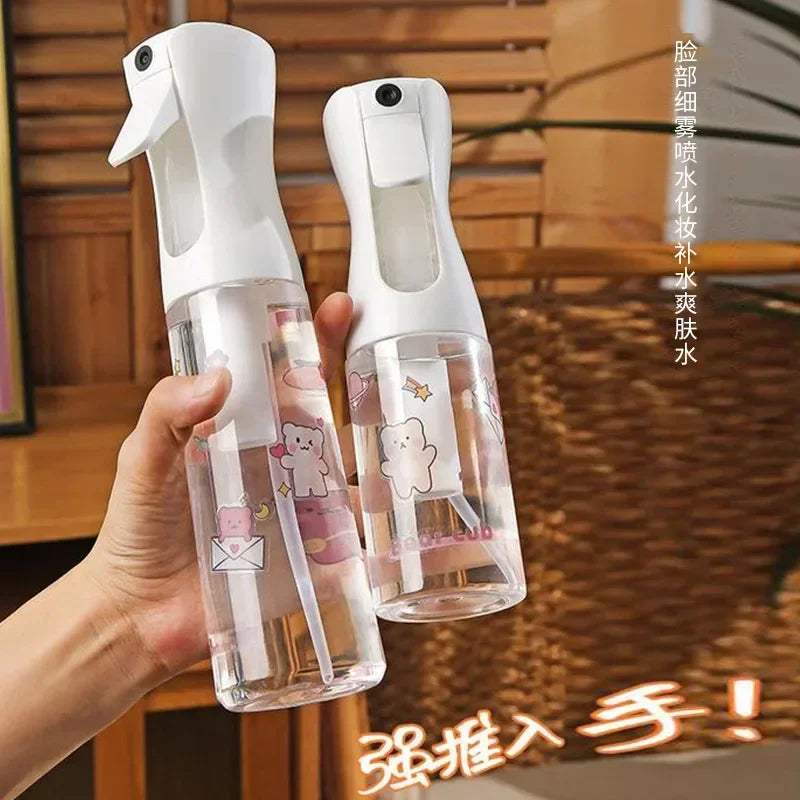 Refillable Continuous Bottles 500/300/200ml Hair Spray Sprayer Hair Tools Bottle Mist Watering Can Automatic Salon Barber Water Quake