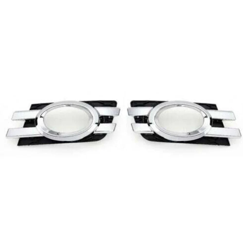 For Mercedes benz X164 GL320 GL450 2007-2009 1648800724 1648800824 Pair Car Chrome Front Bumper Fog Light Trim Grill Frame Cover Quake