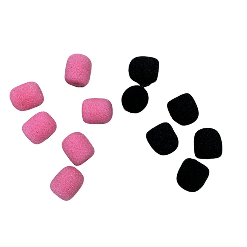 6pcs Wireless Lavalier Microphone Sponge Cover for K1,K9 Wireless Lapel Mic Foam, Mini Mic Windscreen Foam Cover for K1,K9 Quake