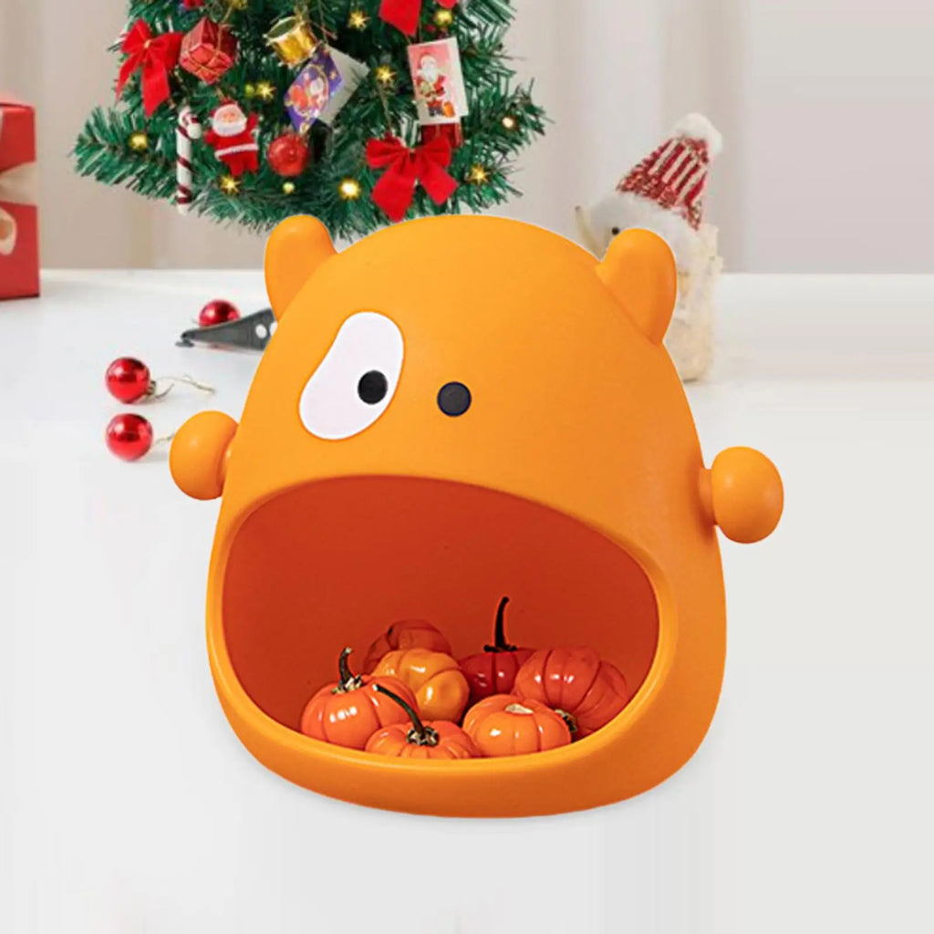 Storage Box Silicone Serving Tray Jewelry Decor Organizer Table Centerpiece for Entrance Cabinet Living Room Desk Countertop Quake