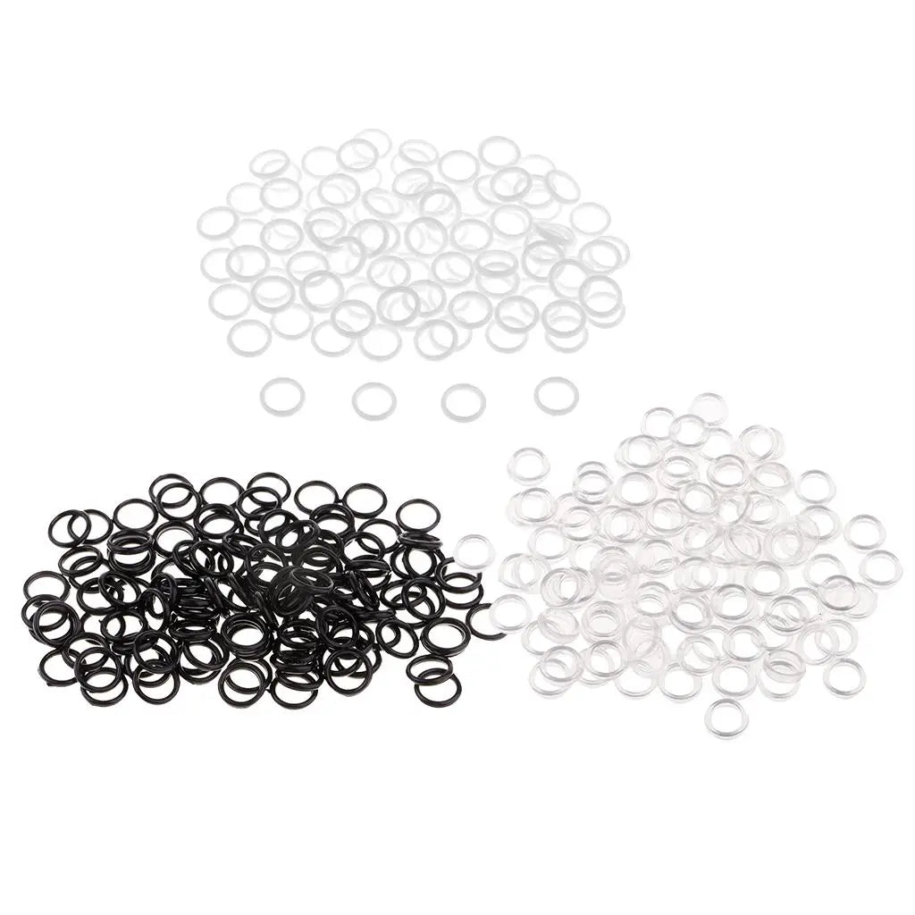 Nylon Bra Strap Adjuster Lightweight Lingerie Slider Buckle Underwear Bra Fastener for Sewing Craft Quake