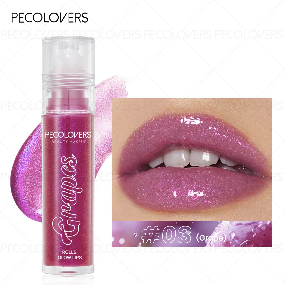 1 Pcs Vibrant Colors Lip Glaze Lip Gloss, Long-lasting Moisturizing Lip Blam, Hydrating Glass Shine, Water Gloss Lip Makeup Quake 03