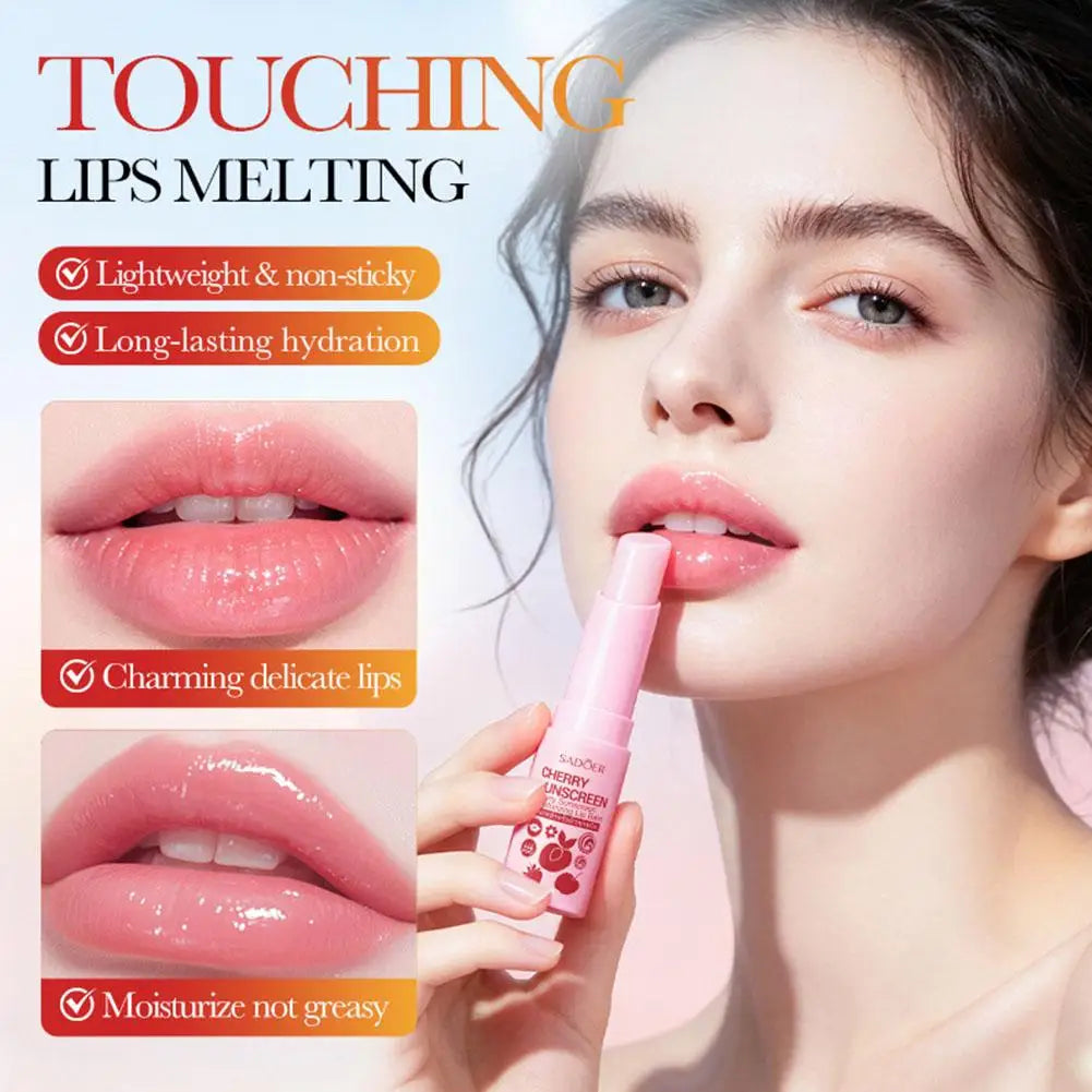 Honey Peach Sandwich Warm Changing Water Lipstick Moisturizing Warm Changing Lipstick 2.5g Quake