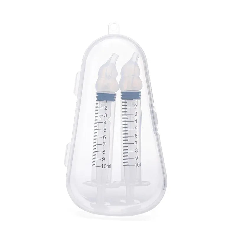 vvocci Baby Snot Cleaner Cartoon Baby Oral Suction Nasal Aspirator 10ml Syringe-style Baby Nasal Irrigator Quake