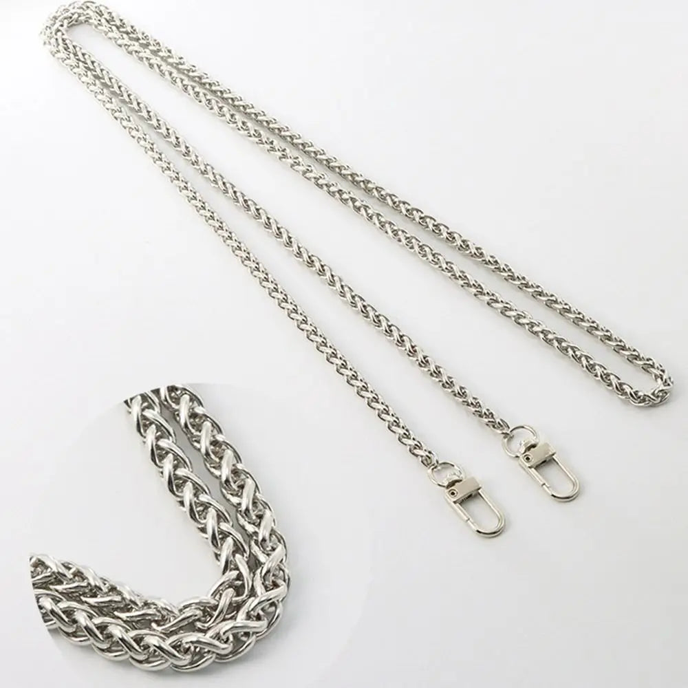 Fashion 120cm Bag Chains Replacement Metal Alloy Handbag Handle Chain Purse Chain Belt Quake