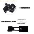 Windshield Wiper Support Clip Set, 2 Piece Black ABS Mechanical Pair With Visible Spring Base for Car Owners Managing Daily Quake CN