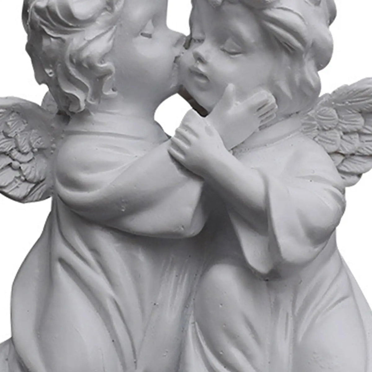 Modern Angel Candle Holder Statue Resin Cherub Shelf Sculpture for Office Ornaments and Decor Quake