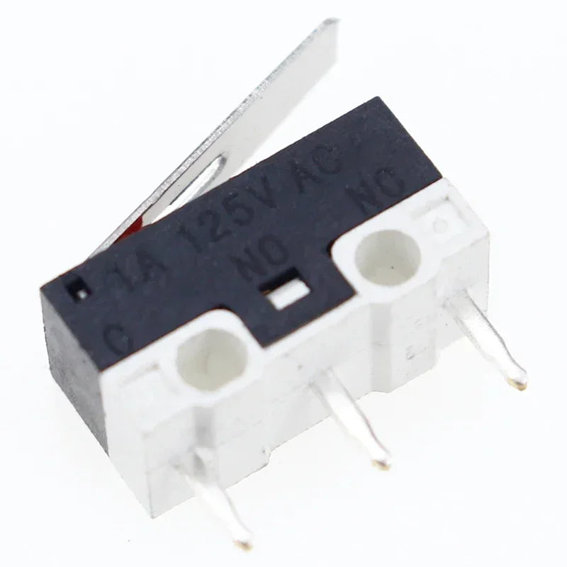 20-PCS/Lot Micro Switch Push Button Switch 3 Pin 1A 125V AC Mini Light Touch Switch for Mouse Quake A 20mm 20pcs