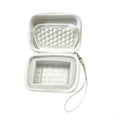 Camera With Handle Strap And Mesh Pocket Storage Bag Compactly Size Lightweight For Digital Cameras Protections K1KF Quake White CN