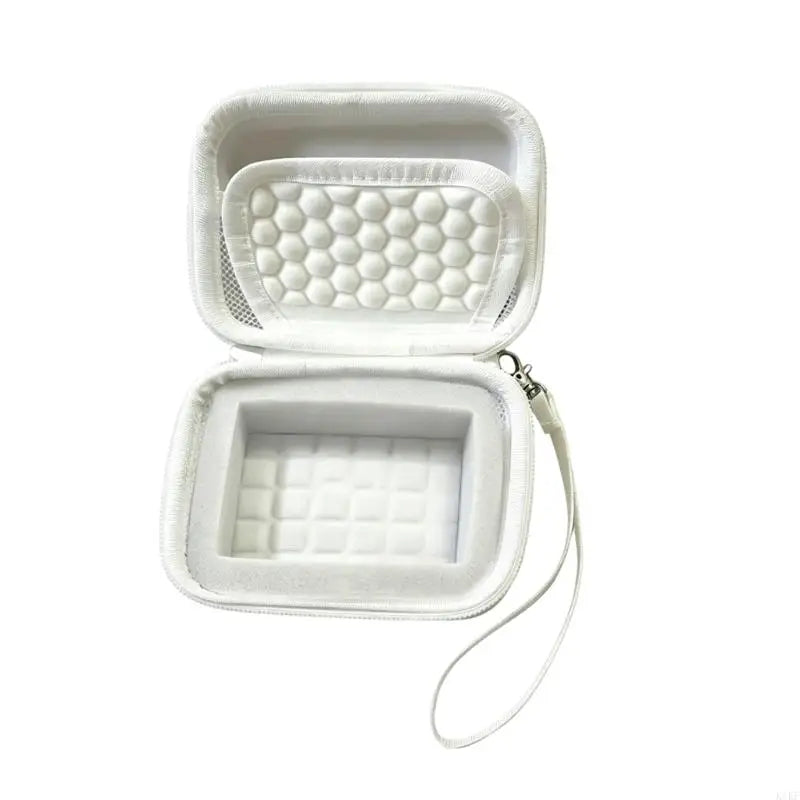 Camera With Handle Strap And Mesh Pocket Storage Bag Compactly Size Lightweight For Digital Cameras Protections K1KF Quake White CN