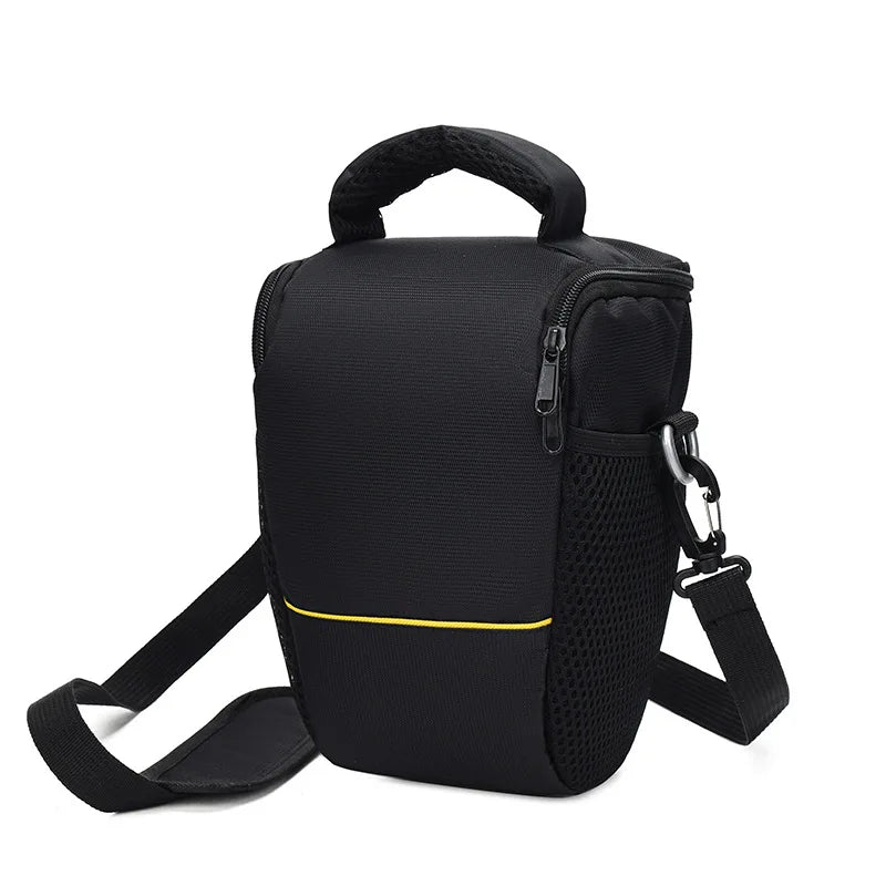 DSLR Camera Bag,Nylon Waterproof Camera Bag for Canon Nikon Sony Dslrs,Slrs,Mirrorless Cameras,Photographoer SLR Camera Carrier Quake YELLOW