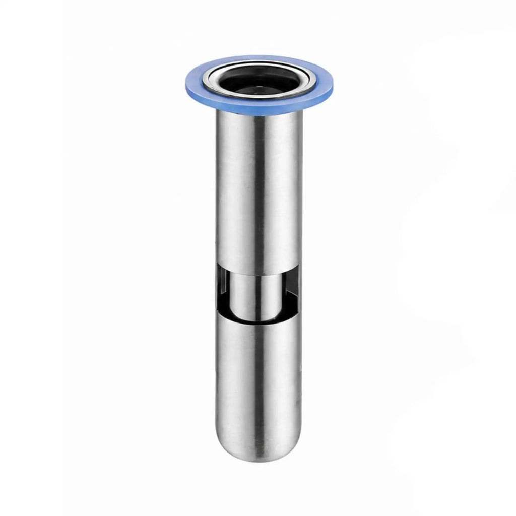 Floor Drain Core with Backflow Preventer Rapid Drainage Stainless Steel Bathroom Floor Drain Replacement Core Rust-Resistant Quake 32MMX150MMMedium