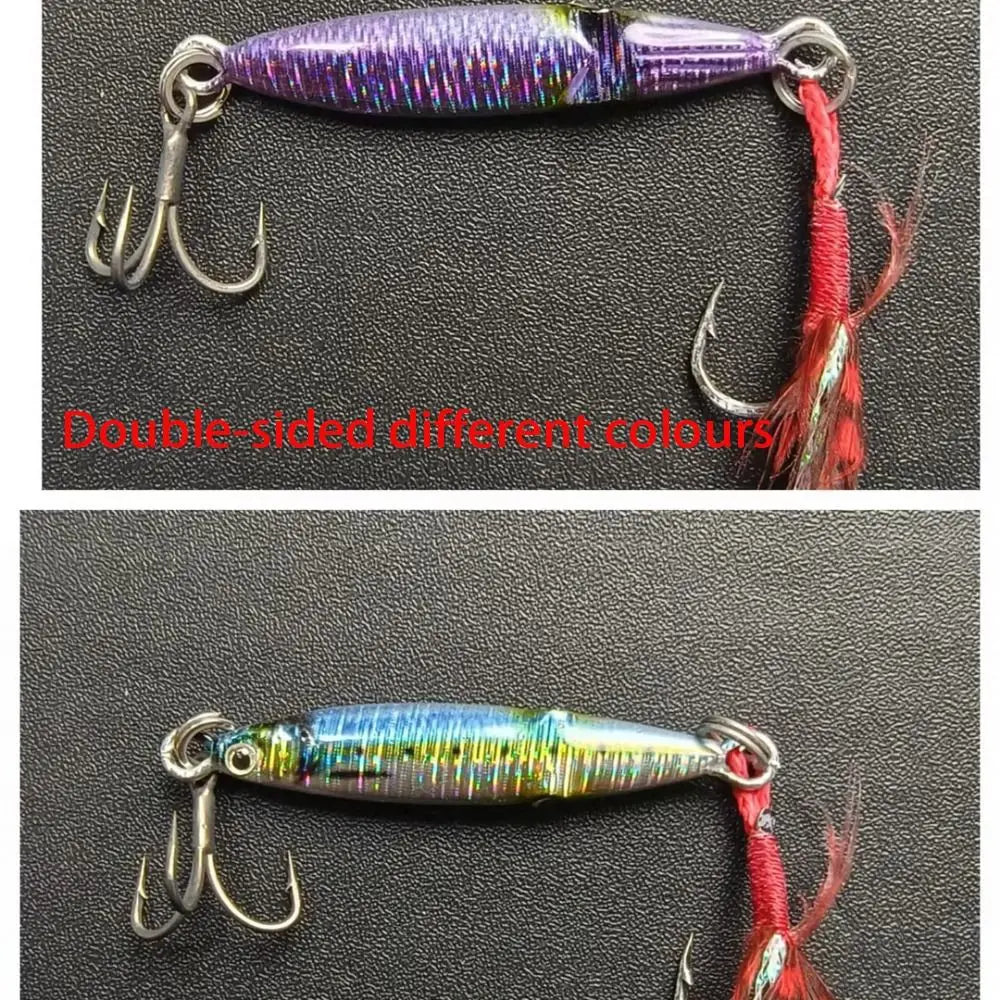 Universal Metal Fishing Lure 3D Eyes jigging Hard squid Bait Lifelike Wobblers Artificial Bait Outdoors Quake E-Different color-