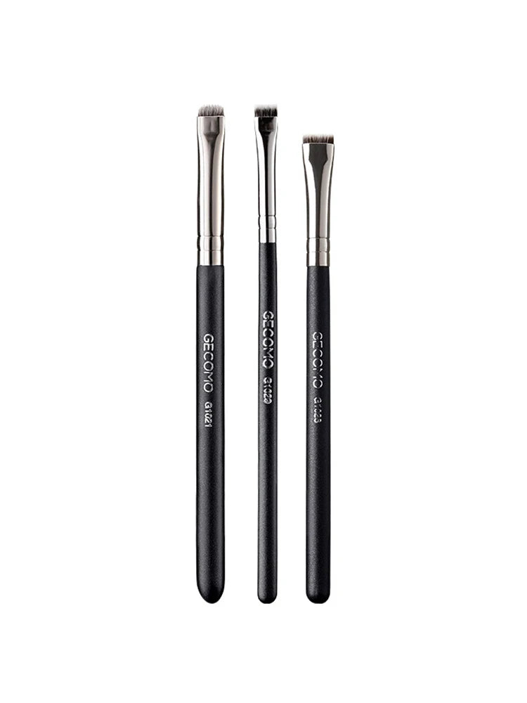 Eyeliner brush eyebrow brush do not eat powder easy overhand blade flat head brush circular arc brush eye repair makeup brush Quake