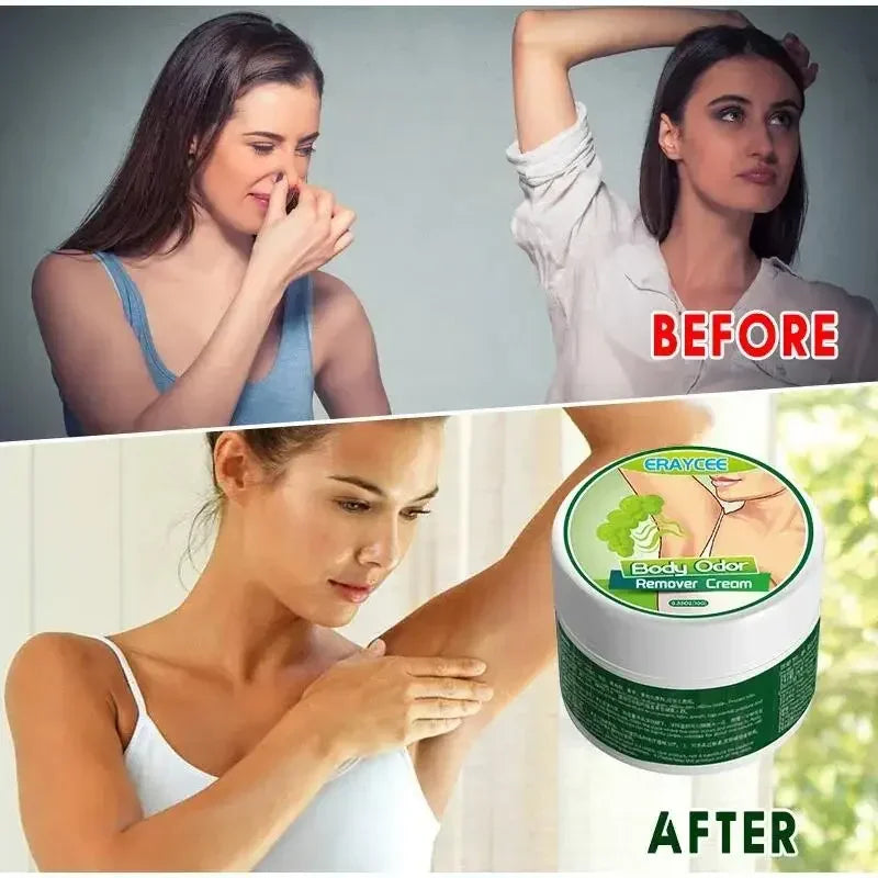 Body Odor Remove Cream Underarm Bad Smell Sweating Removal Armpit Refreshing Antiperspirant Lasting Aroma Deodorant Body Care Quake