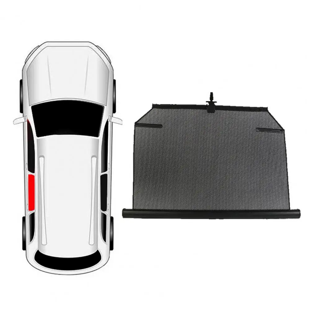 Quality Car Roller Curtains Auto Stretch Easy Installation Car Window Sunshade Car Auto Styling Window Sunscreen Quake