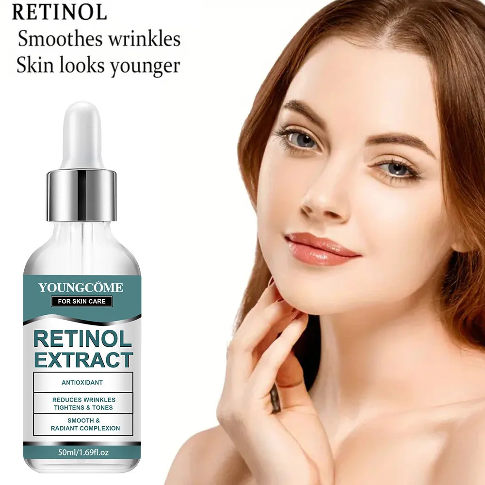 Retinol face rich in hyaluronic acid essence Wrinkle Removing Cream Anti Aging Fade Fine Lines Whitening MoisturizingBrightening Quake