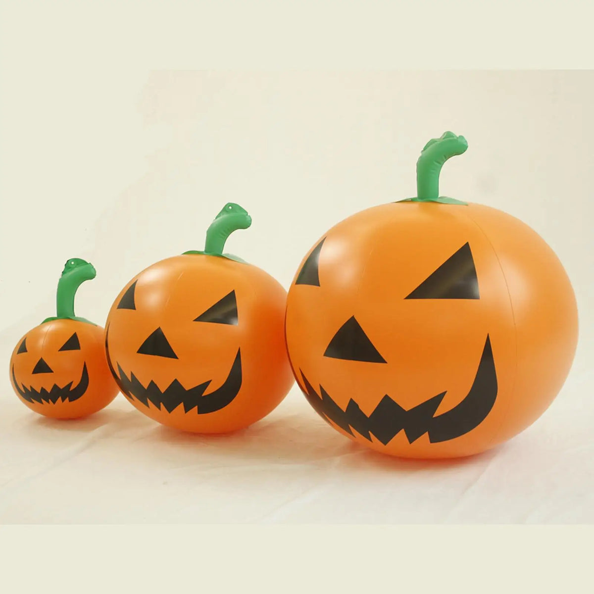 Inflatable Pumpkin Ball Pumpkin Prop Halloween Pumpkin Decoration Orange Cute Quake