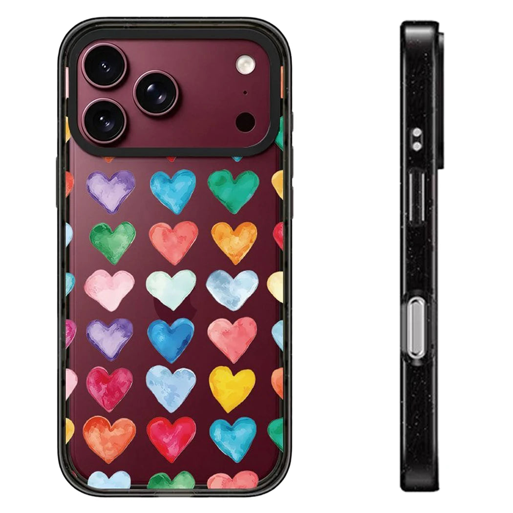 6092097 Impact Black Border Magnetic Case: Compatible with IPhone 18 17 16 15 14 13 Pro Max 18Pro Quake impact (no magsafe) iPhone 14