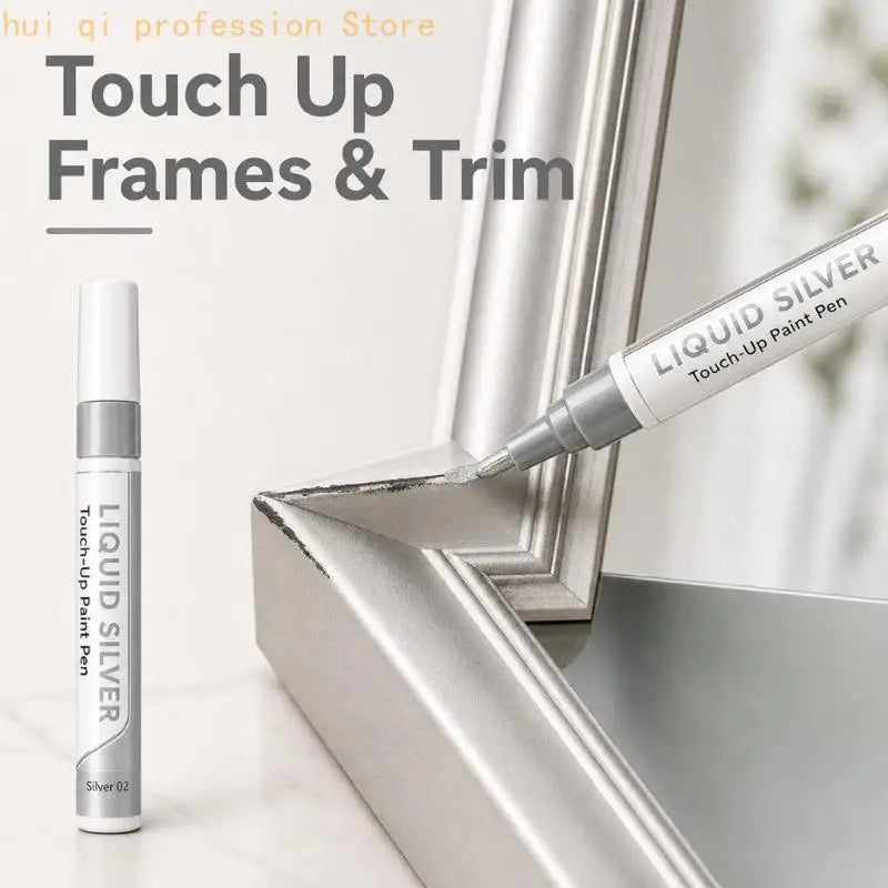 Silver Touch-Up Pen for Appliance Panels, Wheel Edges and Scratch Care H8WE Quake