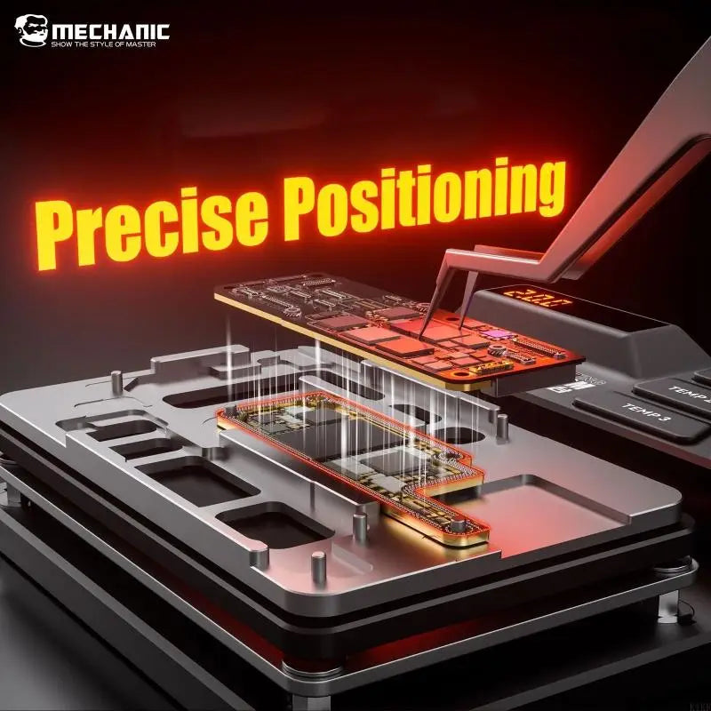 Circuit Board Preheating Station with 3 Saved Temperature Controls, Digital Display and Set-Point Sound for Component K1KF Quake