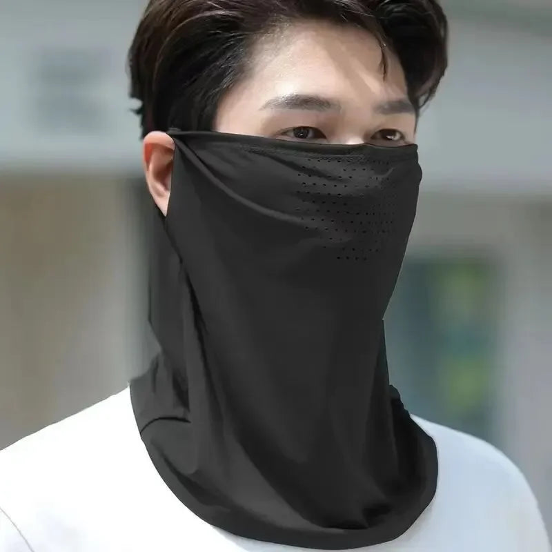 1pc UV Protection Scarf Face Mask for Women - Versatile for Driving, Fishing, and Mountaineering - Sun Protection Quake 03