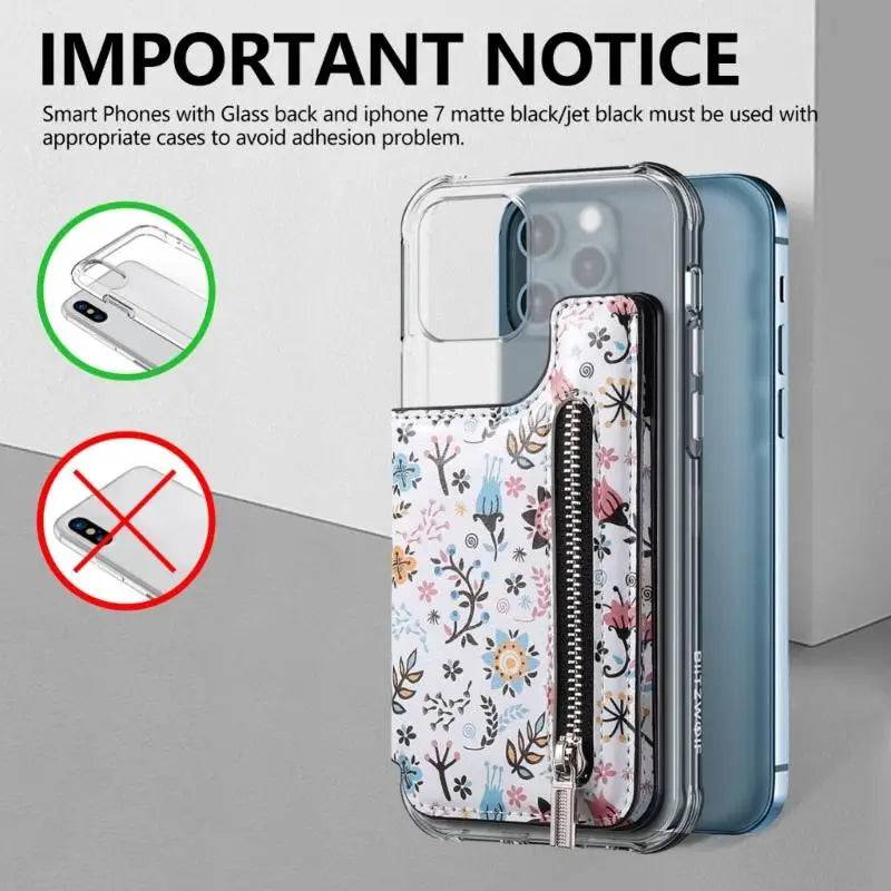 Small Phone Card Wallet with Shielding & Foldable Media Stand Multifunction PU Mobile Card Holder for Convenience K1KF Quake