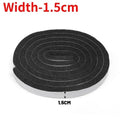 20/2M Door Window Sponge Sealing Strip Self-adhesive Window Windproof Dustproof Sealing Strip Furniture Anti Collision Foam Tape Quake Width-1.5cm 5Rolls (10M)