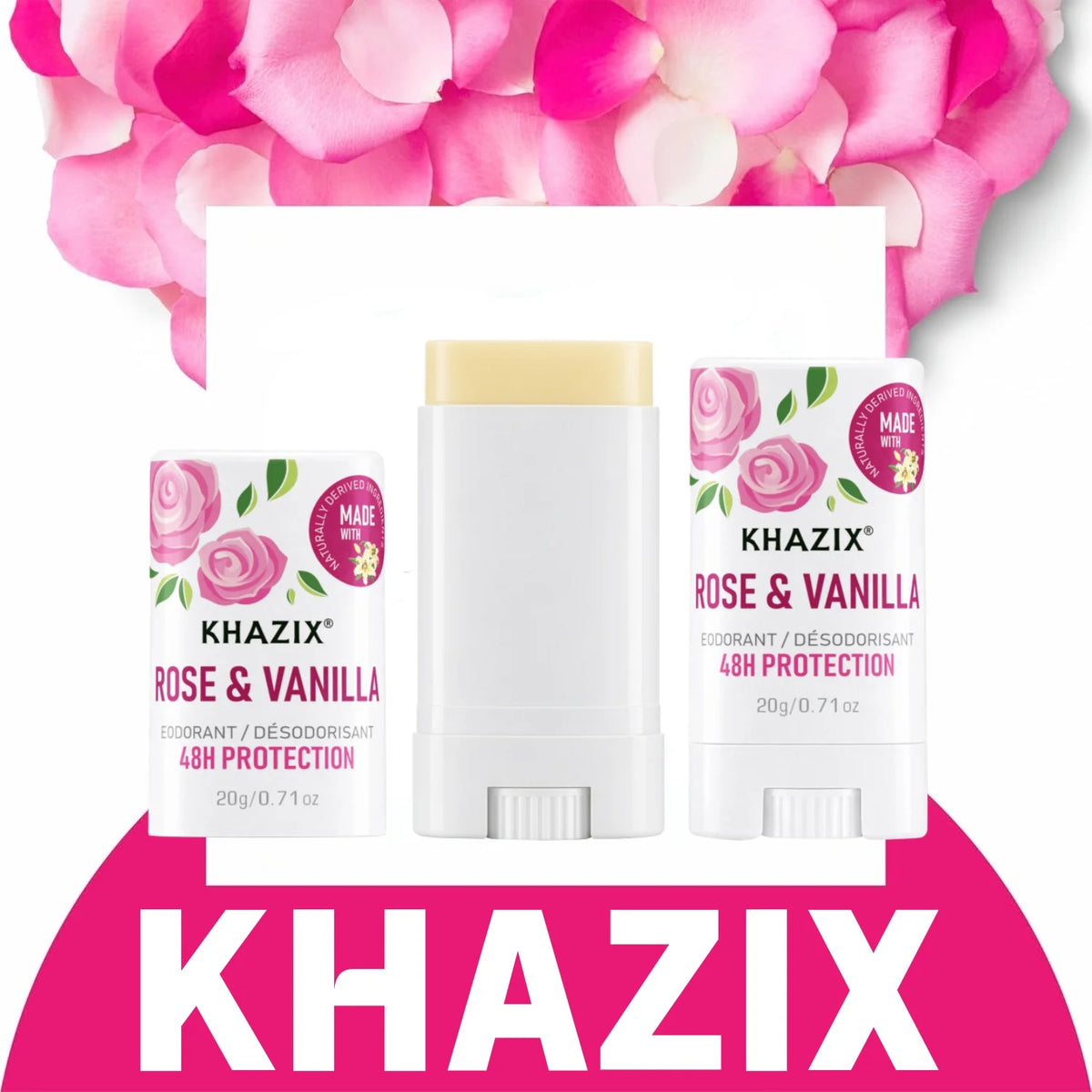 Underarm Deodorant Stick|Dual-Active Odor Fighting Formula|Shea Butter & Essential Oils Infused|Gentle Long-Lasting Freshness. Quake