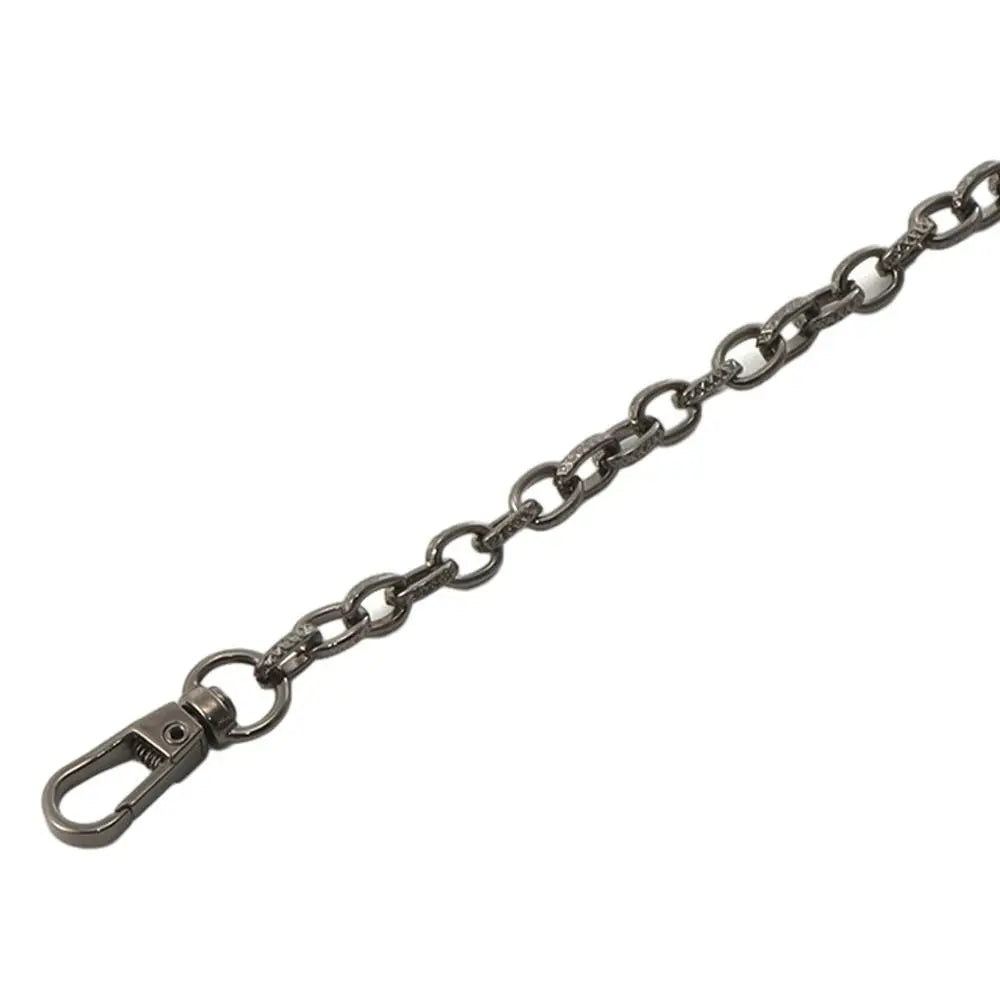 Fashion 120cm Bag Chains Replacement Metal Alloy Handbag Handle Chain Purse Chain Belt Quake 120cm black type B