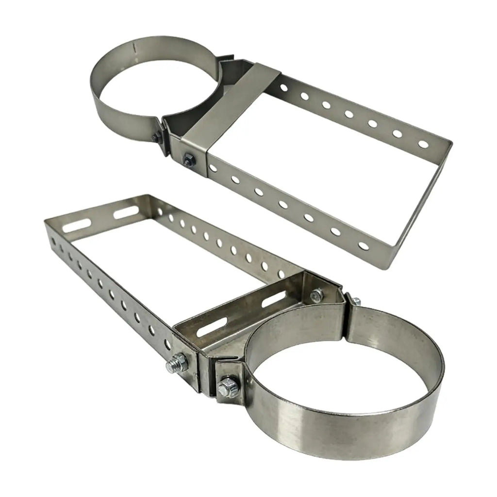 Durable Chimney Pipe Support Bracket Stainless Steel Holder for Fireplace Equipment and Flue Ventilation Quake