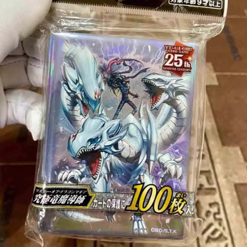 Hot Yu-Gi-Oh YCSL Ultimate Dragon Sorcerer Card Sleeves Event Limited Games Anime Card Protectors Exquisite Gift Collection Toys Quake