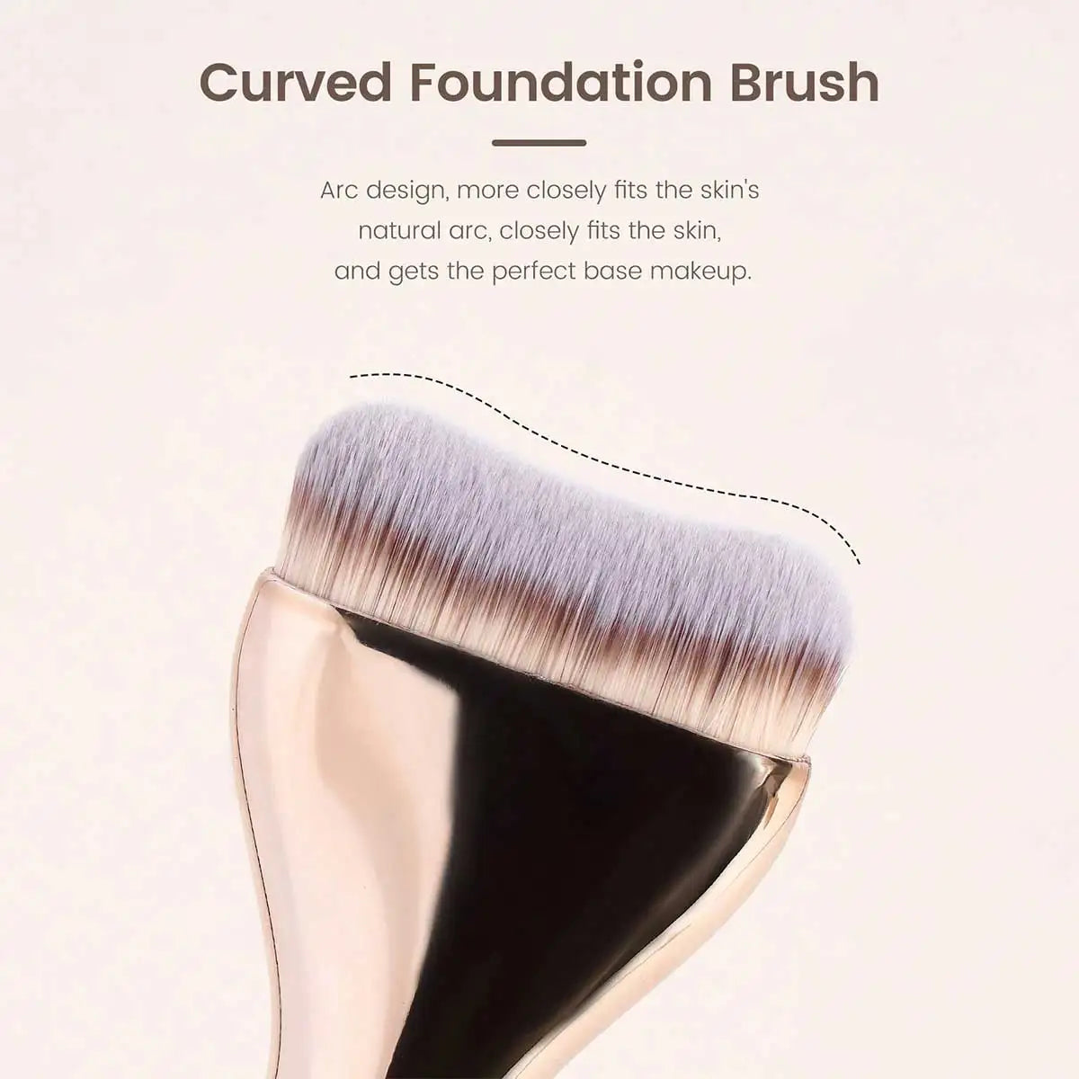 1pc Gentle On Skin Ultra-Soft Makeup Brush Professional Travel Cosmetic Brush Foundation Brush Face Brush Powder Brush Concealer Quake