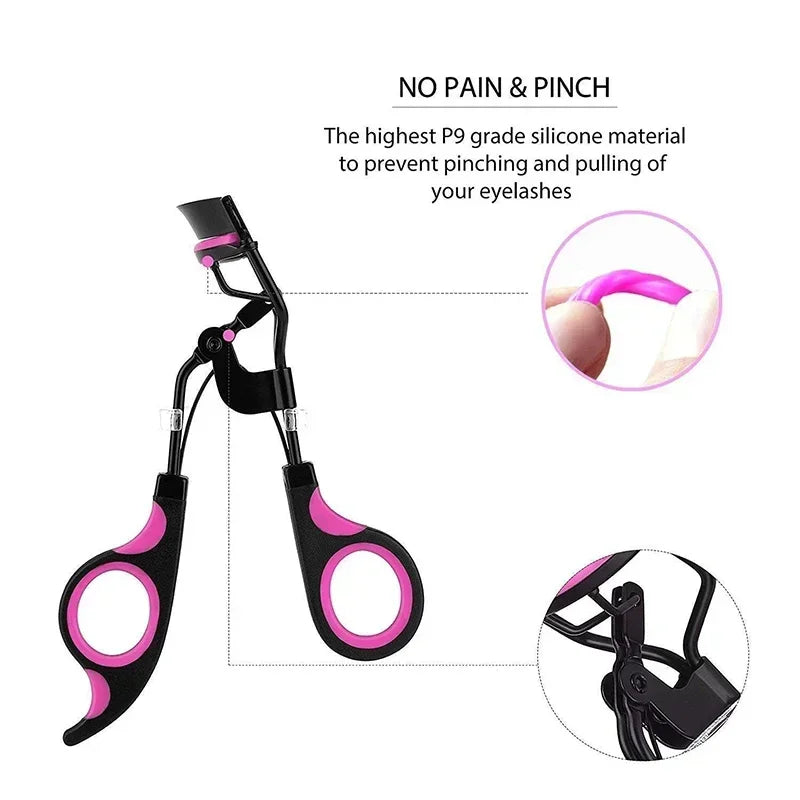 vvocci Women's Eye Tool Portable Eyelash Assistant Dual-color Curling Eyelash Curler False Eyelash Assistant Beauty Quake