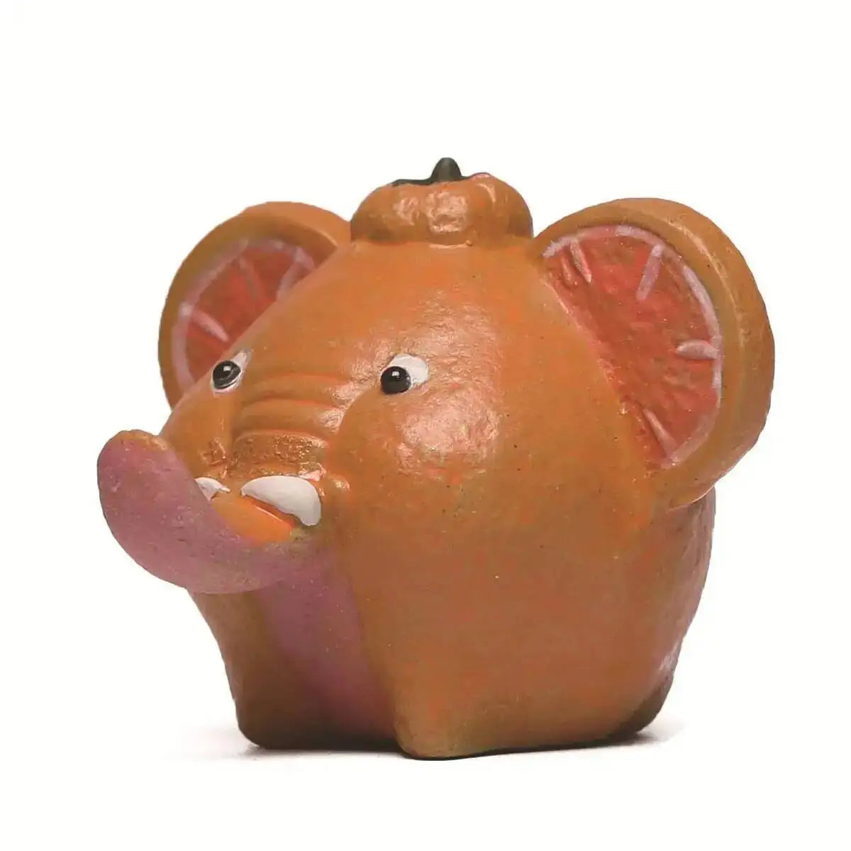 Yixing Zisha Tea Pet Elephant Ornament Original Mineral Handmade Creative Orange Object Prime Minister Tea Play Tea Table Tea Quake