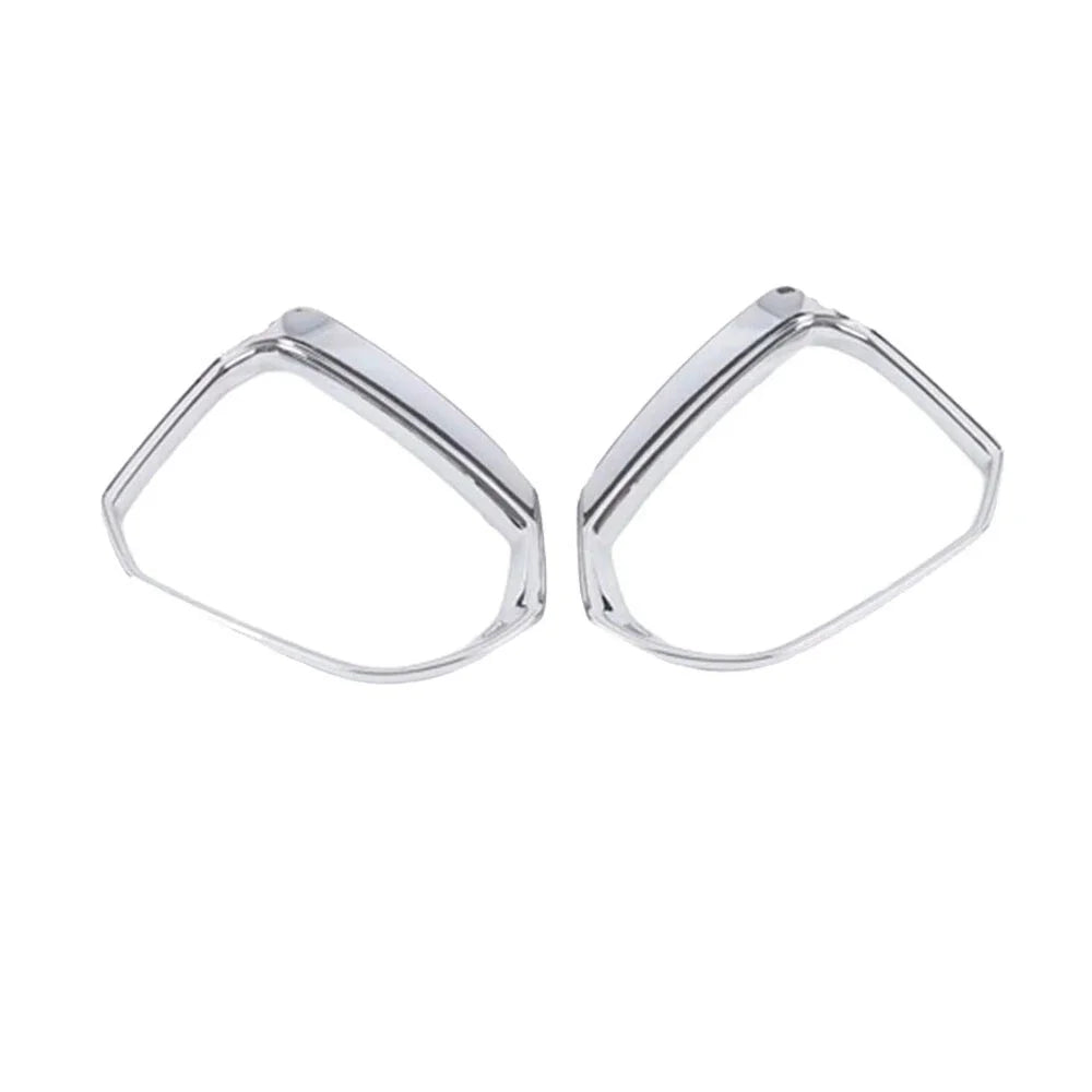 For Audi Q3 2019-2023 2x Car Sticker ABS Exterior Side Mirror Rain Eyebrow Frame Trim Decorative Accessories Auto Part Chrome Quake