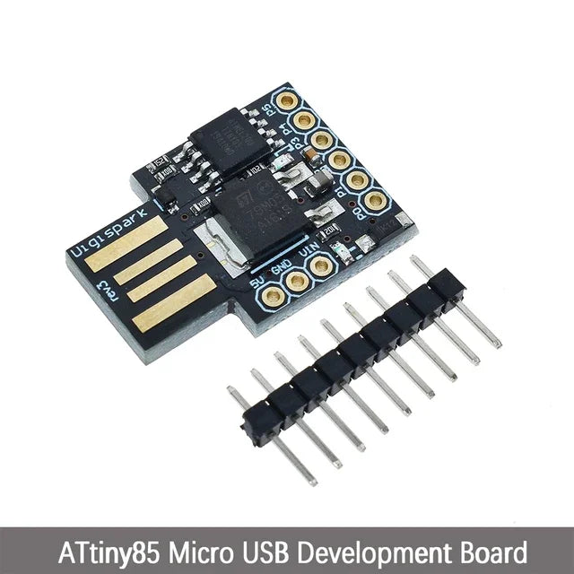 official Blue Black TINY85 Digispark Kickstarter Micro Development Board ATTINY85 module for Arduino IIC I2C USB Quake USB ATTINY85